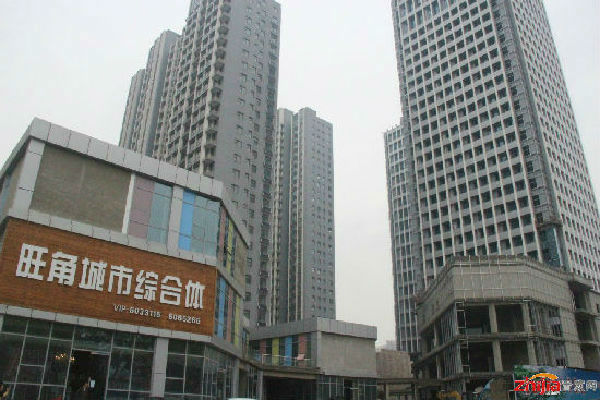 旺角城市综合体正在安装窗户 商业目前正在热销