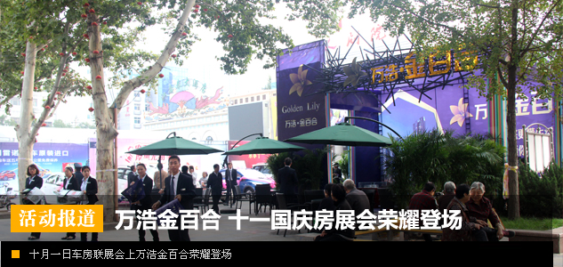 金百合 十一国庆房展会荣耀登场