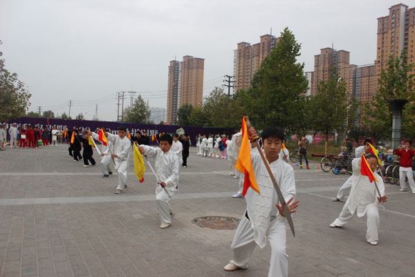 2014隆基泰和杯邯郸传统太极拳养生交流会---赵都新城站