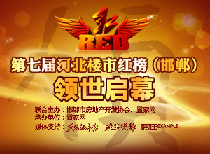 “第七届河北楼市红榜(邯郸)”评选进度播报
