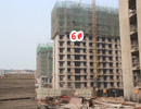 盛瑞华庭6#楼现已盖至12层即将封顶