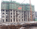站南旺角6#楼盖至8层5#楼已出地面