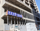IFC国际金融中心施工神速现进行外立面作业