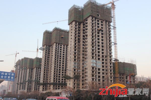 连城别苑四期施工火速 最快已建至27层