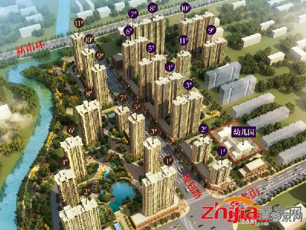 现代滏阳原著施工进展迅速 最快楼栋盖至29层