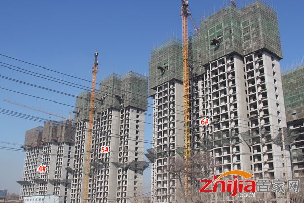卓冠美景城打造精品住宅 1#楼盖已至27层