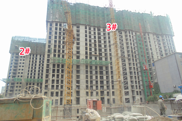 龙腾万象施工稳步推进中 现进行内部装修
