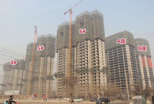 卓冠美景城进度神速 最高已盖至29层