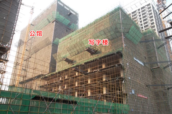 国际金融中心施工神速现最高盖至26层