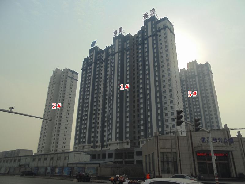 远洋新兴公馆施工神速无法低调 外立面装潢基本完工
