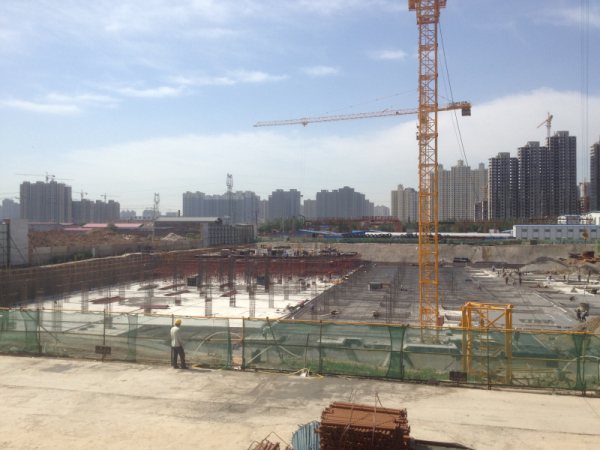 紫御豪庭北部新城高端社区 施工进度如火如荼