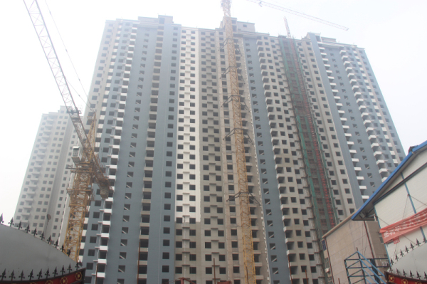 龙腾万象市中心热点学区房 准现房进度一览