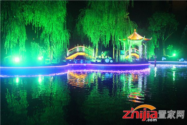 万浩金百合醉美夜景 享皇家园林现代风情