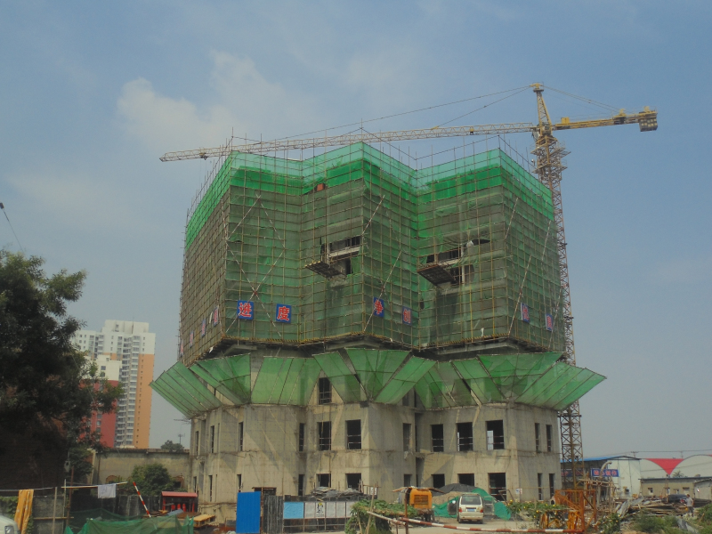 兴盛苑二期火热施工中 35#楼出地面8层