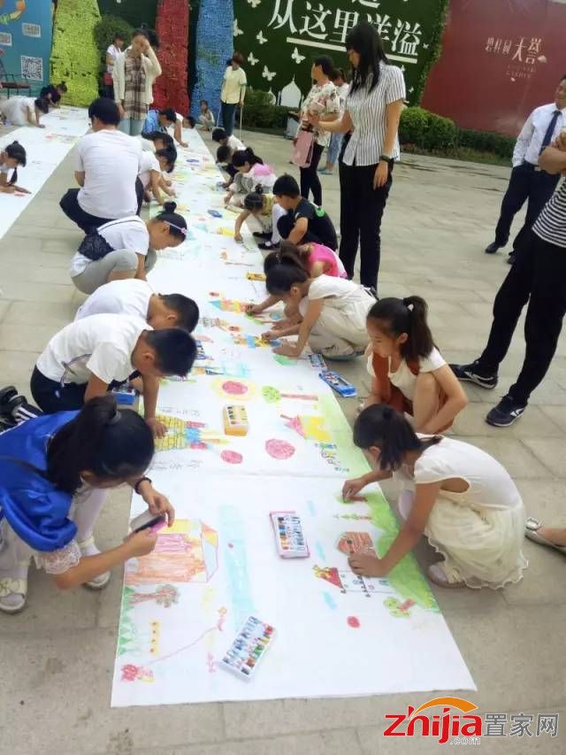 "碧桂园·天誉杯"百米长卷儿童绘画大赛投票开始啦