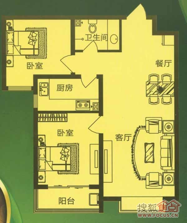 橄榄城户型图