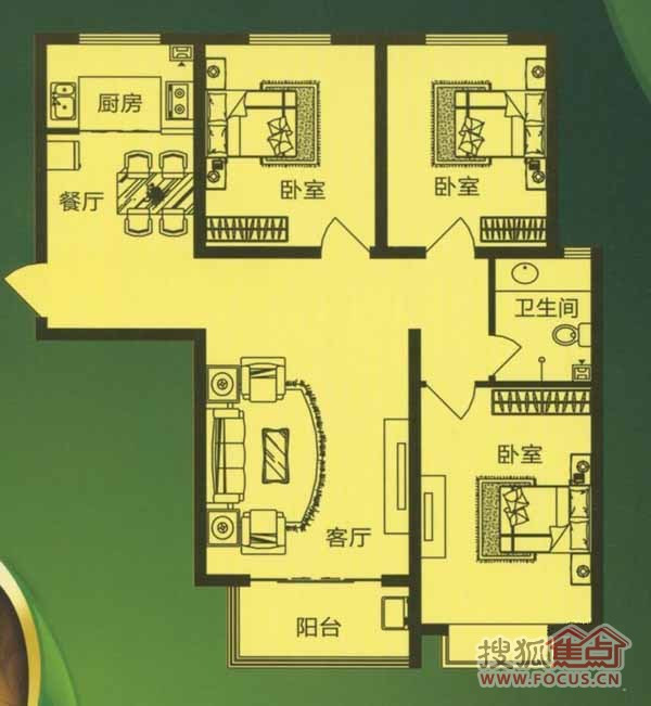 橄榄城户型图