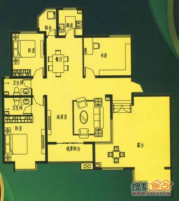 橄榄城户型图