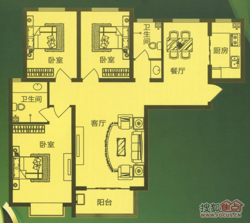 橄榄城户型图