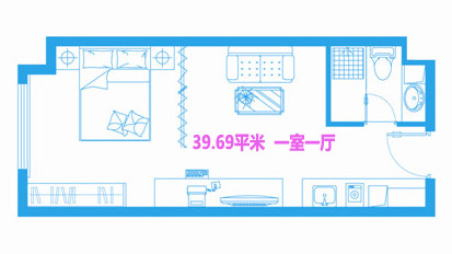 恒丰蓝波湾户型图