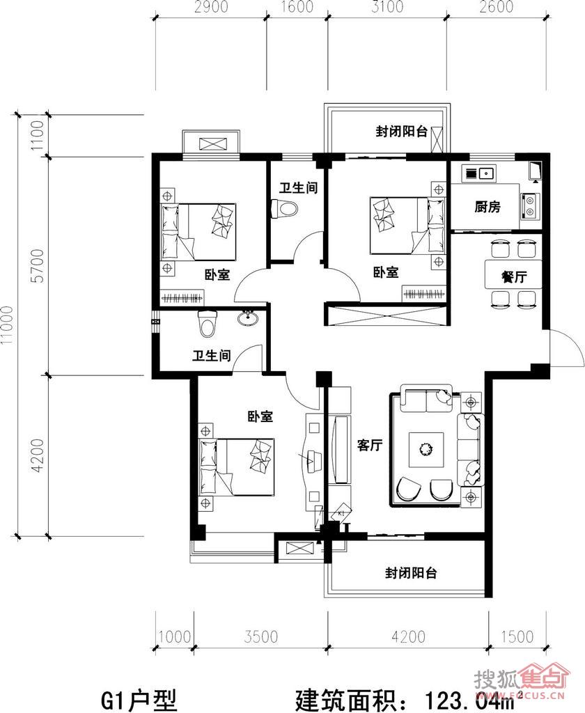 衡水达观天下户型图