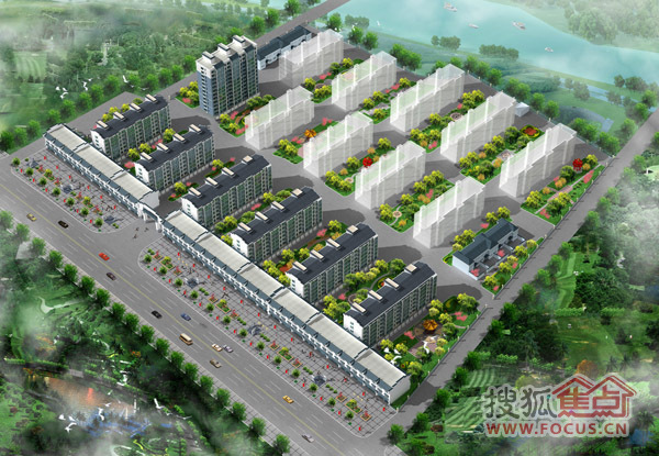 衡水市中湖美景俯瞰图