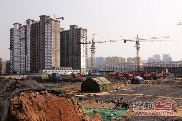 衡水市香榭丽都施工进度图
