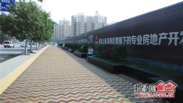 上海公馆施工现场图片
