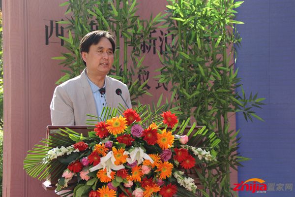 石家庄市书法家协会主席肖建科致辞