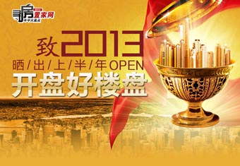 致2013 晒出上半年开盘好楼盘