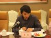 北京嘉会机构石家庄分公司总经理 陈琳先生致辞