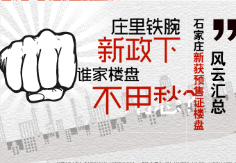 “庄里铁腕新政下,谁家楼盘不用愁?”