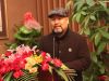 中国国际书画艺术研究会会员郑标先生致辞