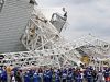 巴西世界杯主体育场一度坍塌