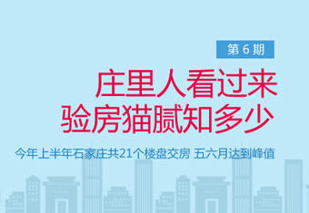 三分钟读图第6期:庄里人看过来 验房猫腻知多少