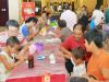 “重拾童趣 彩绘幸福”石膏彩绘活动现场