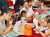 “重拾童趣 彩绘幸福”石膏彩绘活动现场
