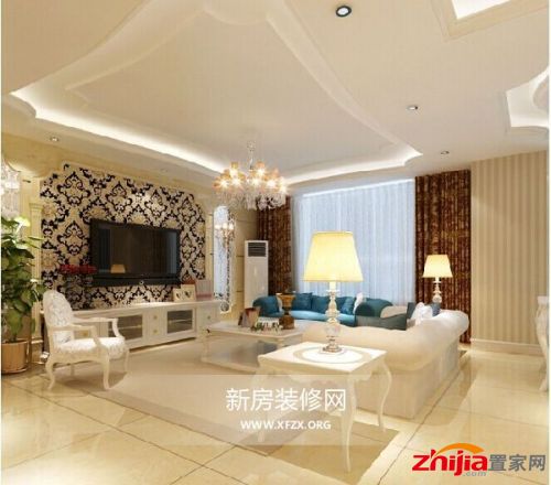 190平米豪华欧式装修效果图3