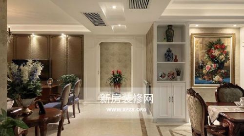 欧式古典混搭风格装修效果图6