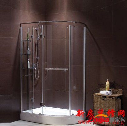 德派a href=http://www.xfzx.org/zhuangxiuxiaoguotu/weishengjian/ target=_blank class=infotextkey卫浴/a转角移门淋浴房
