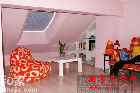 粉色系a href=http://www.xfzx.org/s/xiandai/ target=_blank class=infotextkey现代简约/a阁楼
