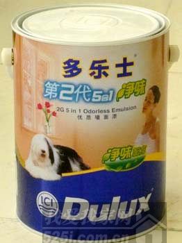多乐士超哑光净味5合1墙面漆