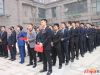 参加誓师大会的员工