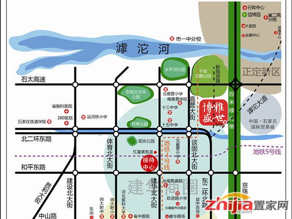 博雅盛世1#楼喜封金顶 3#4#盖至16层