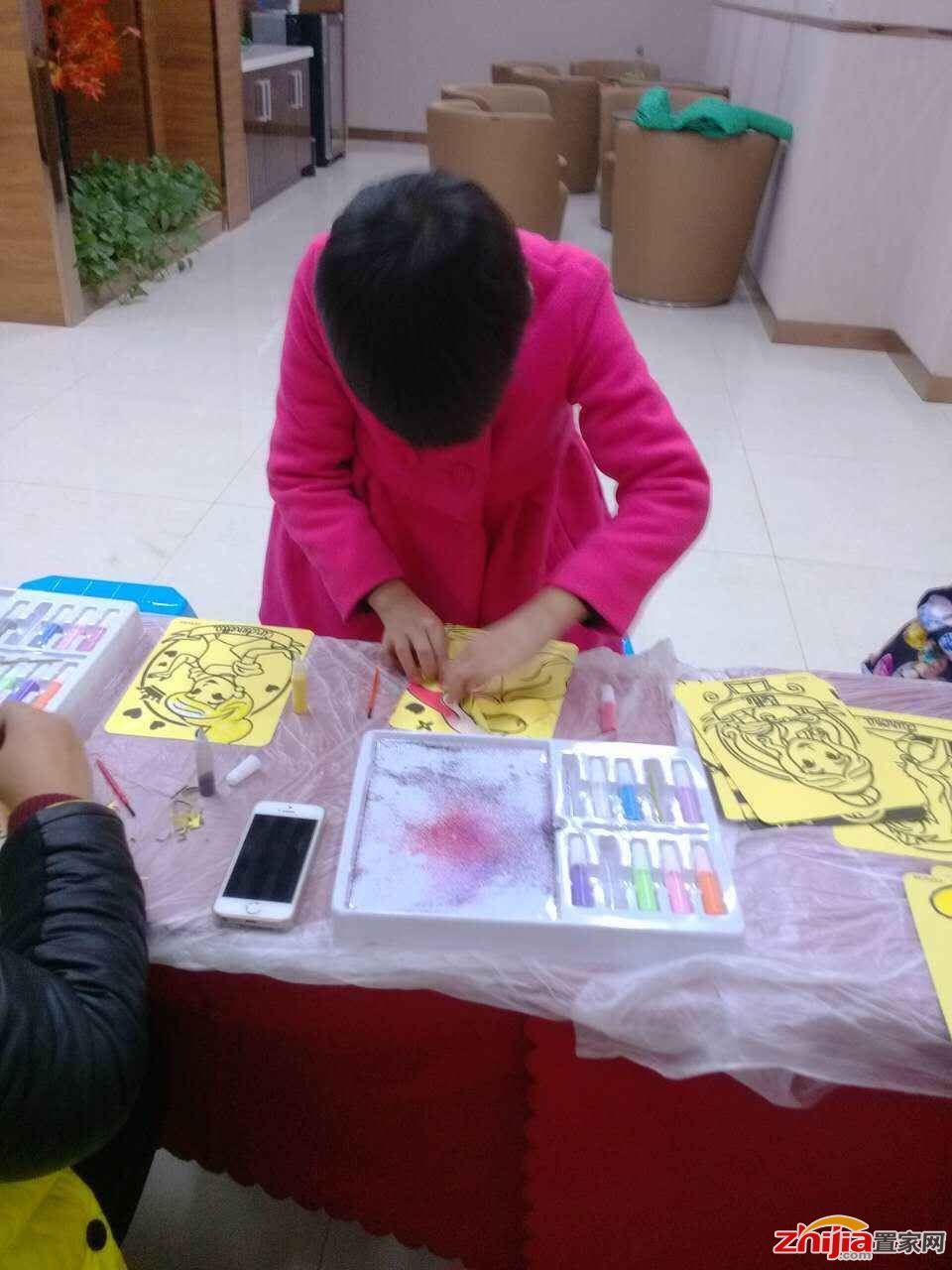枫林水岸沙画DIY暖场活动11月15日圆满落幕