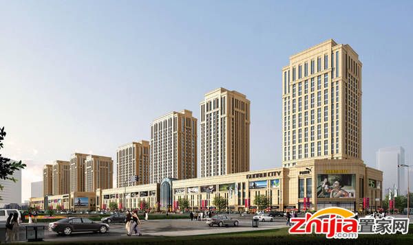 中山路瑞城国际广场封顶 主推7号公寓