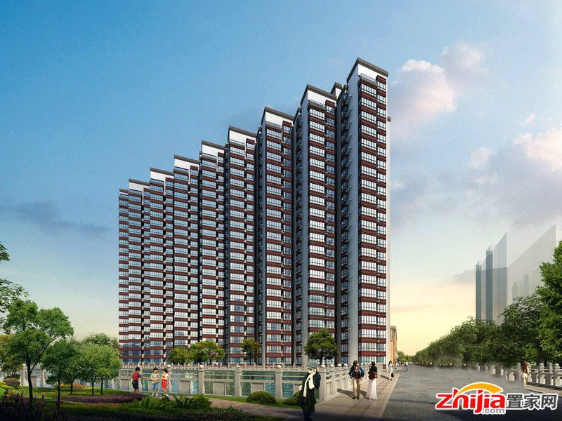 中阳润庭友谊大街旁高层正做内外装