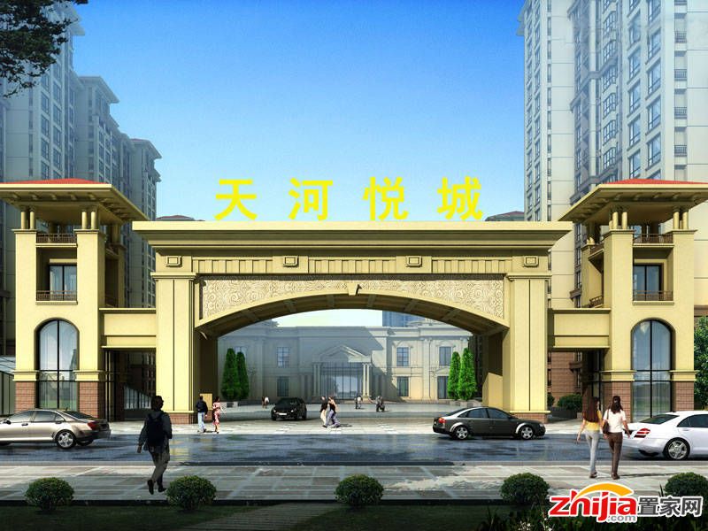 天河悦城 | 18000平水系湖景 360度无盲点电子监控