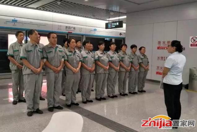 石家庄地铁刚运行50天,卓达物业就已收到近百封表扬信