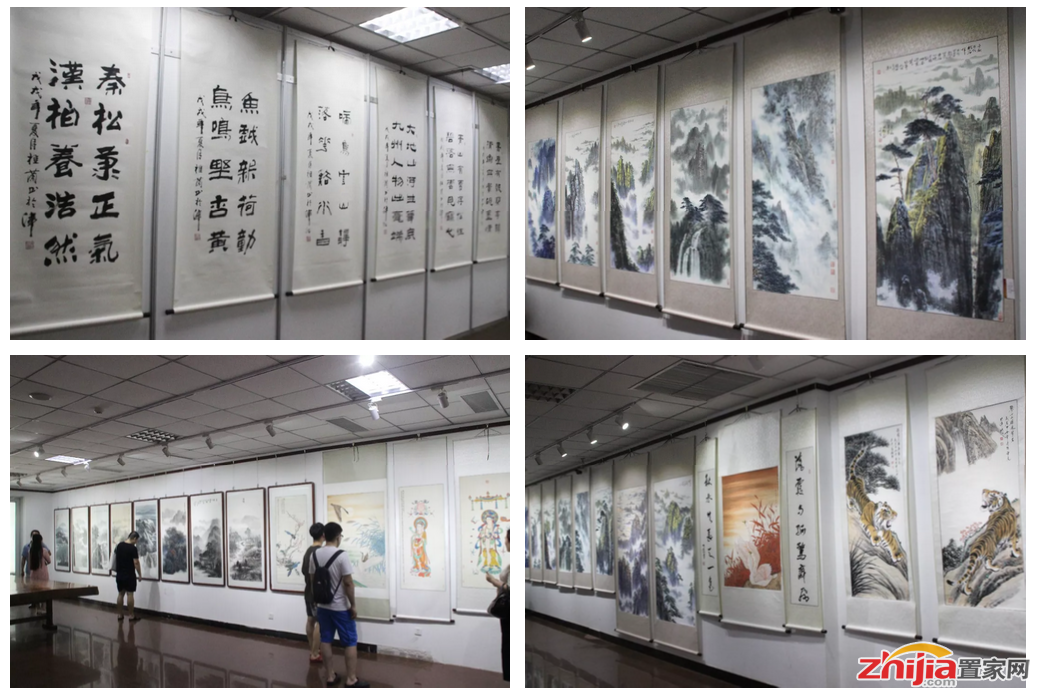 大咖云集 精品荟萃 大尚地产•大千流韵书画联展隆重举行